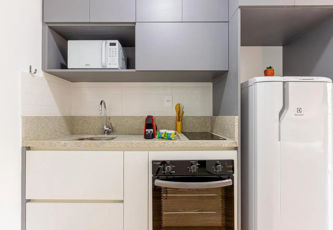 Apartment Easy Star - Lindo Studio No Coracao Do Brooklin! - Zm01H Sao Paulo Brazil